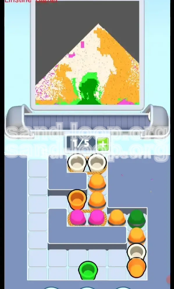Sand Loop Level 155 screenshot 3