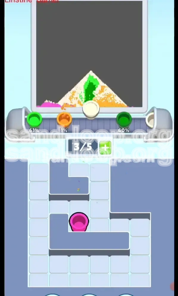 Sand Loop Level 155 screenshot 4