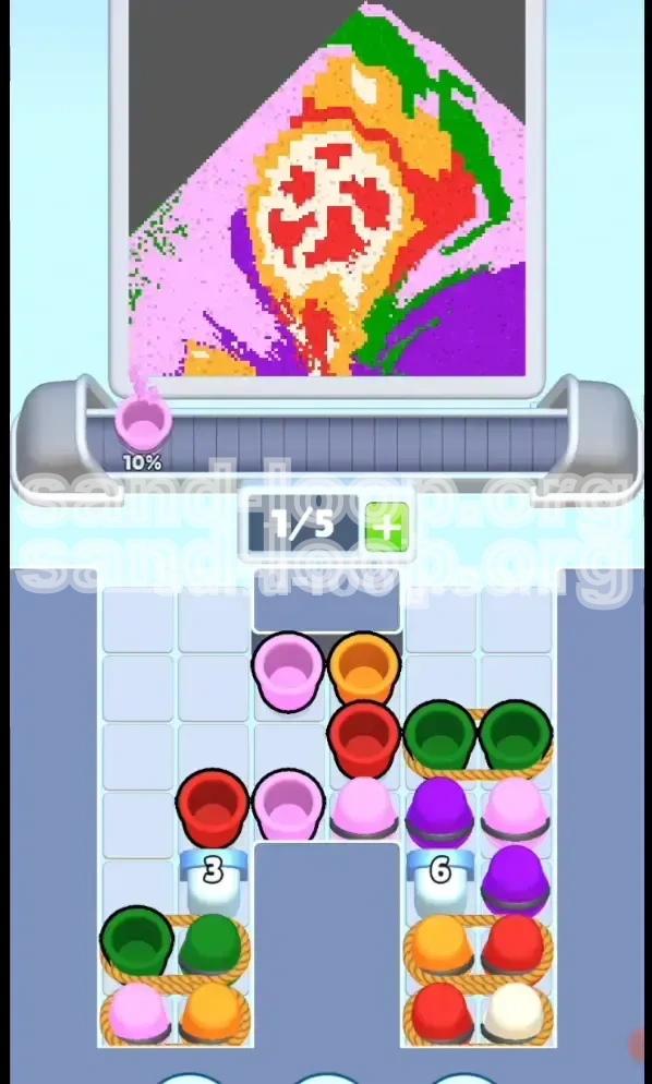 Sand Loop Level 156 screenshot 2