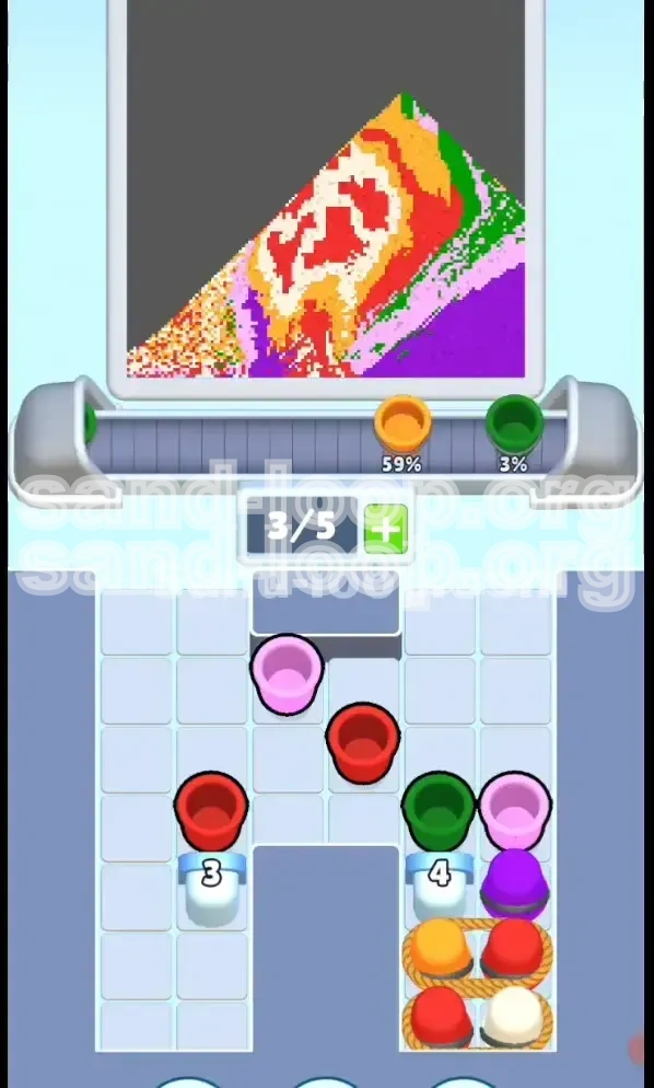 Sand Loop Level 156 screenshot 3