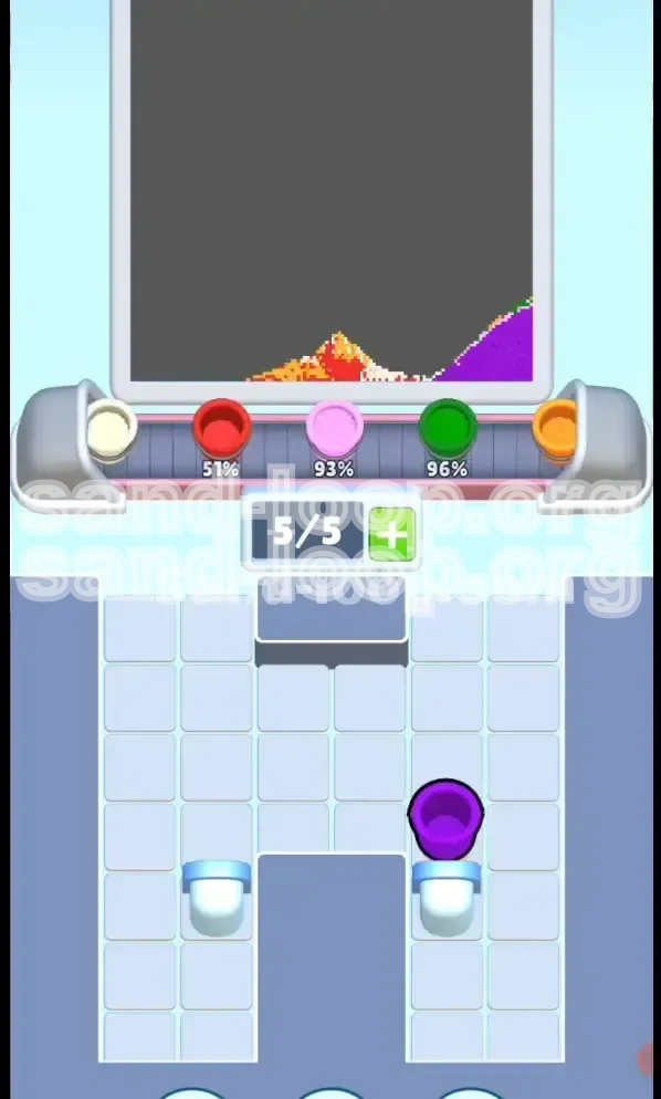 Sand Loop Level 156 screenshot 4