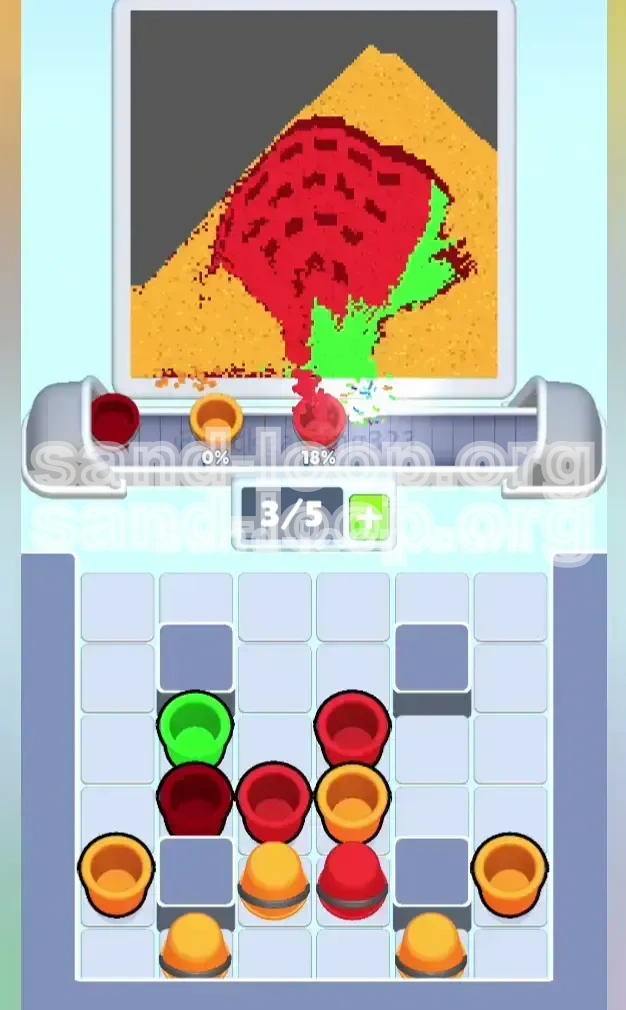 Sand Loop Level 16 screenshot 2