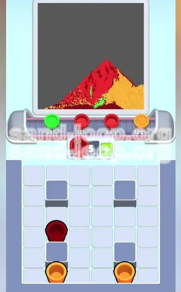Sand Loop Level 16 screenshot 3