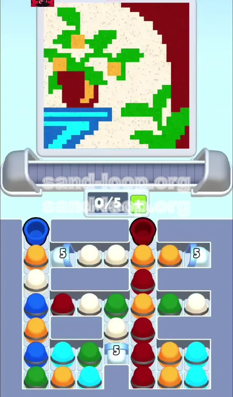 Sand Loop Level 160 screenshot 1