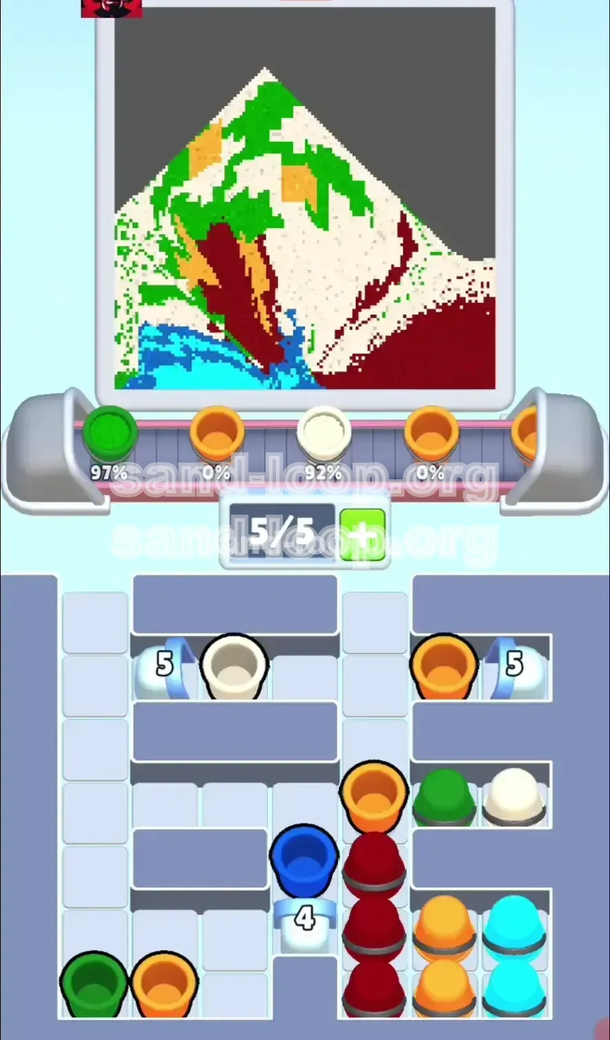 Sand Loop Level 160 screenshot 2