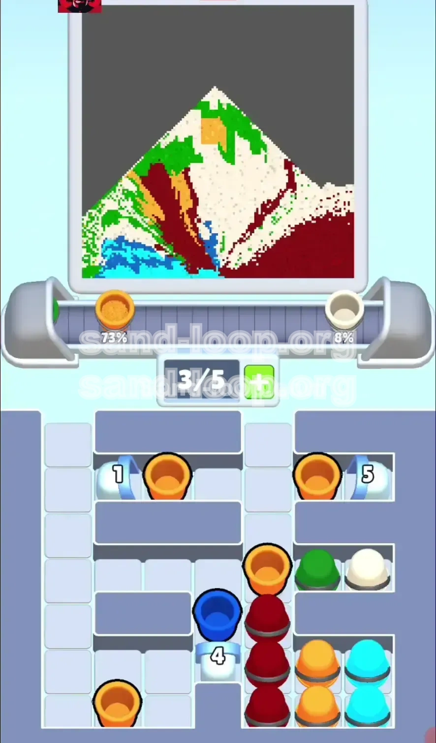 Sand Loop Level 160 screenshot 3