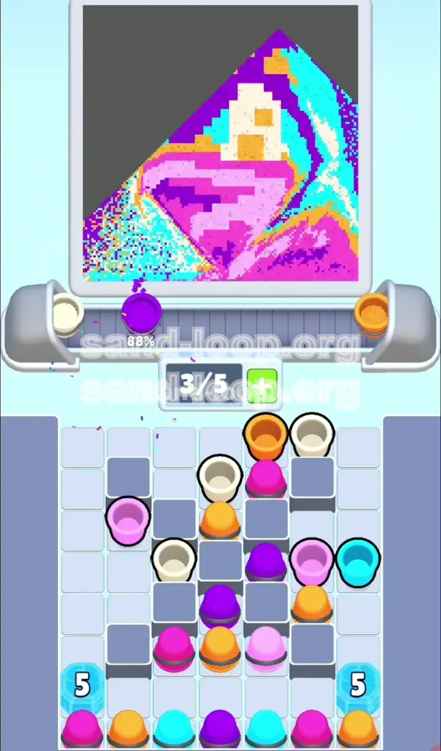 Sand Loop Level 167 screenshot 2