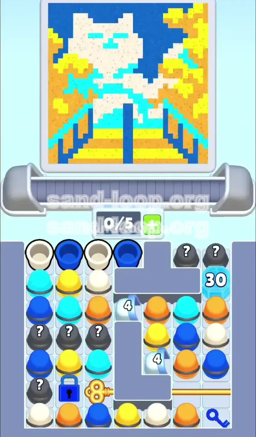 Sand Loop Level 169 screenshot 1