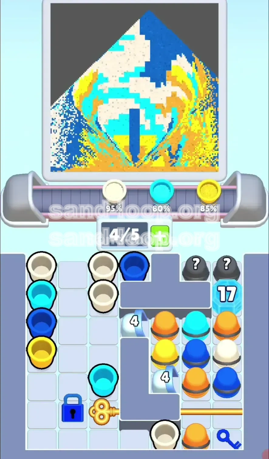 Sand Loop Level 169 screenshot 2