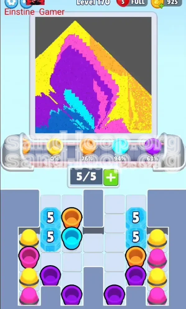 Sand Loop Level 170 screenshot 2