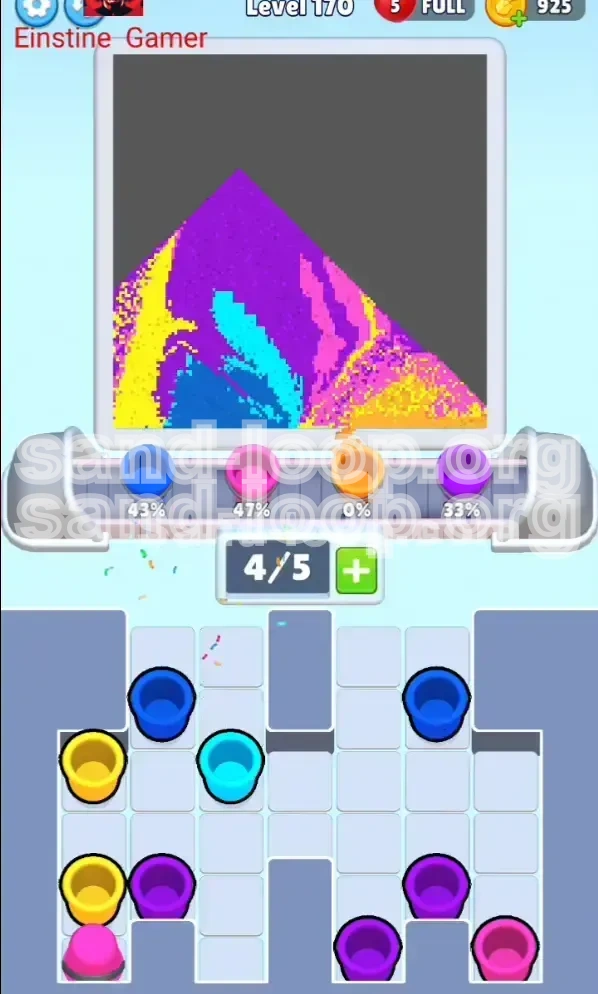 Sand Loop Level 170 screenshot 3