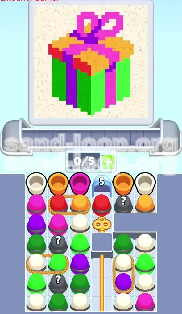 Sand Loop Level 176 screenshot 1