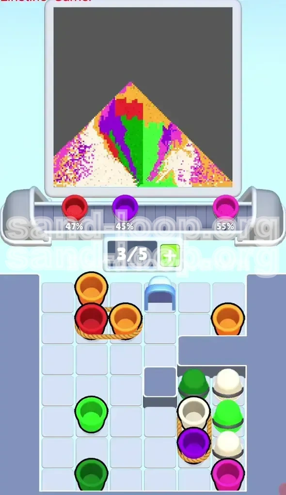 Sand Loop Level 176 screenshot 3