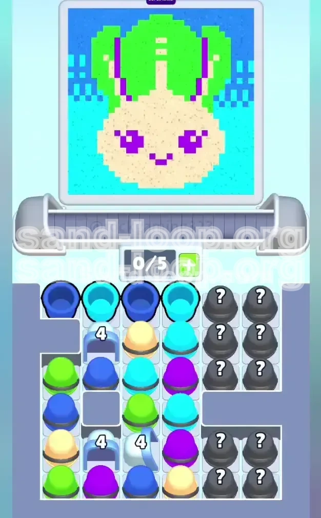 Sand Loop Level 18 screenshot 1