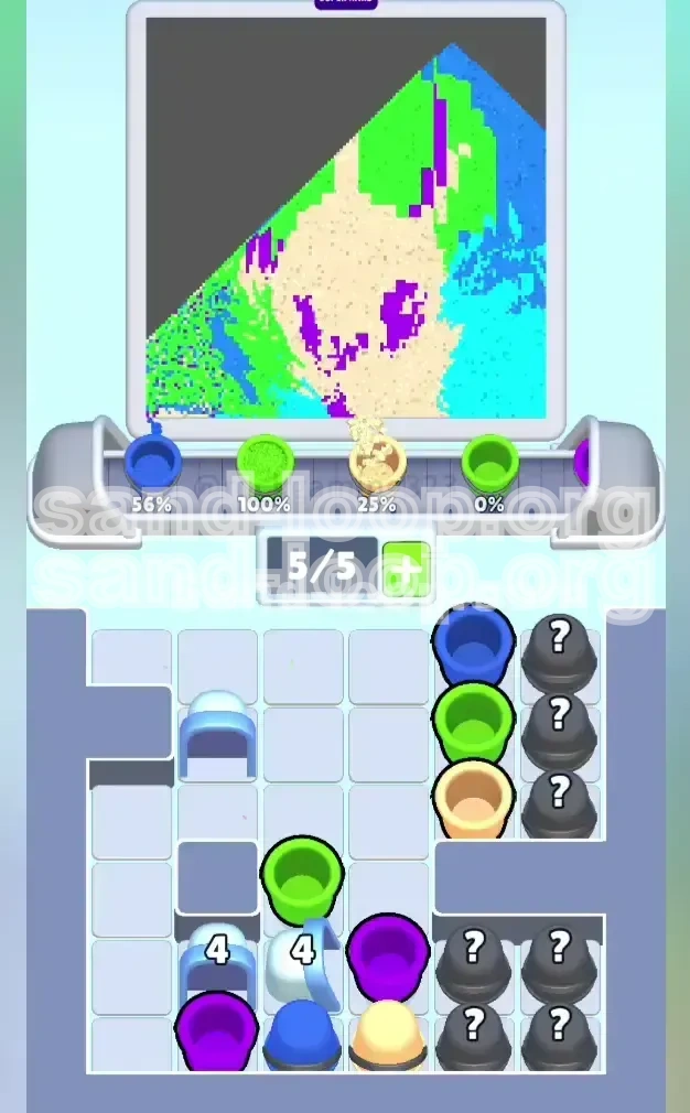 Sand Loop Level 18 screenshot 2
