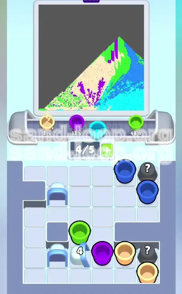 Sand Loop Level 18 screenshot 3