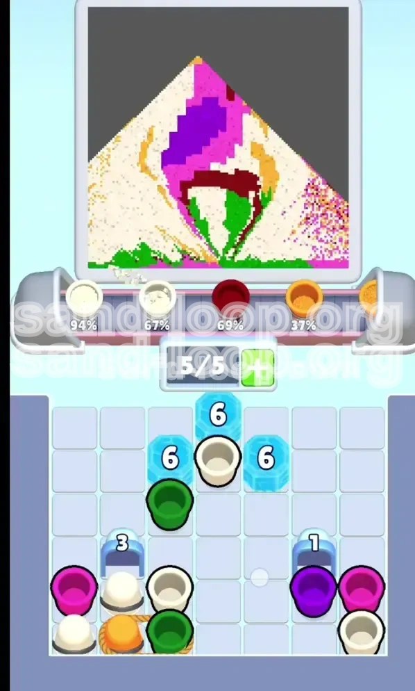 Sand Loop Level 181 screenshot 2
