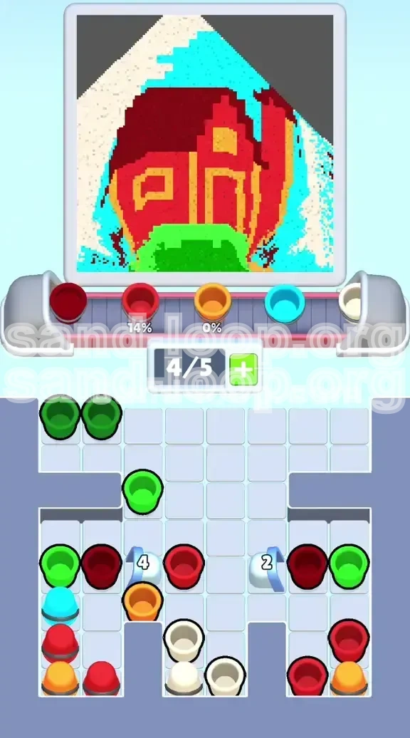 Sand Loop Level 187 screenshot 2