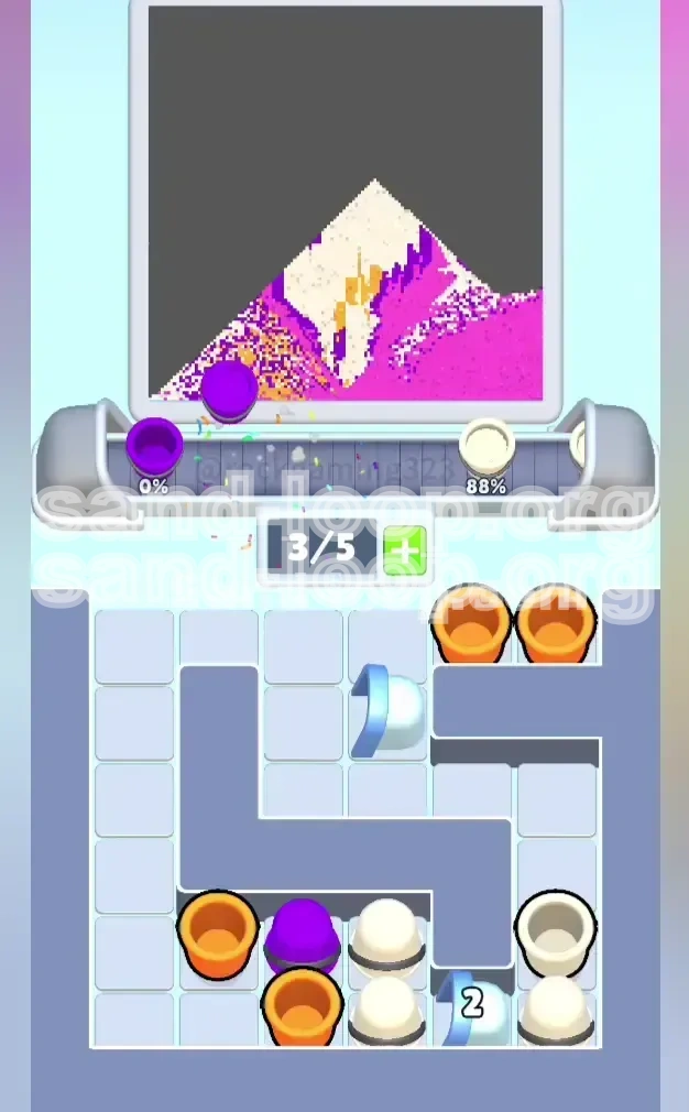 Sand Loop Level 19 screenshot 3