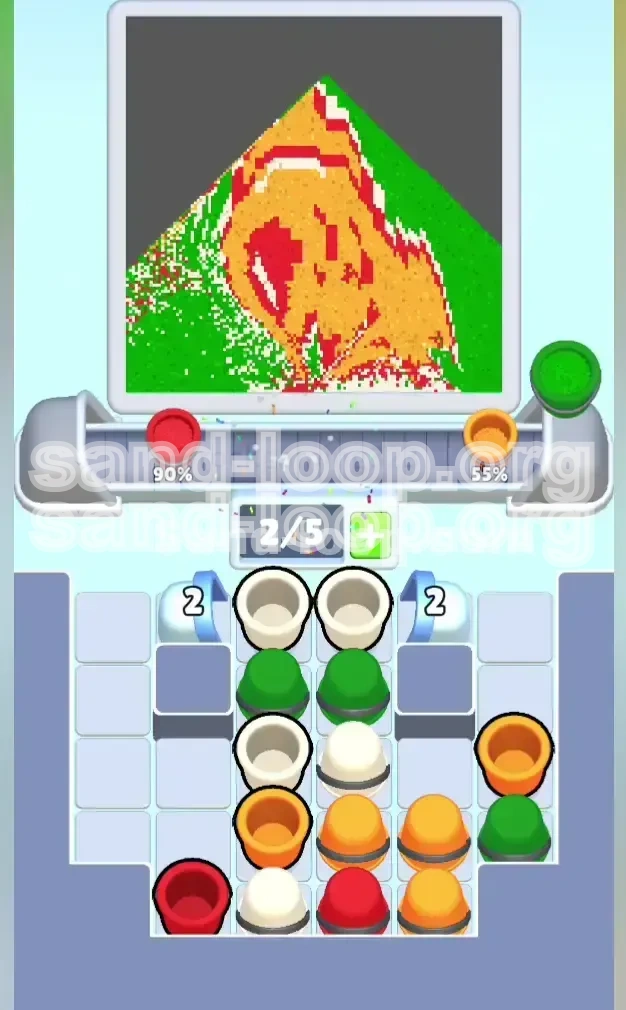 Sand Loop Level 20 screenshot 2