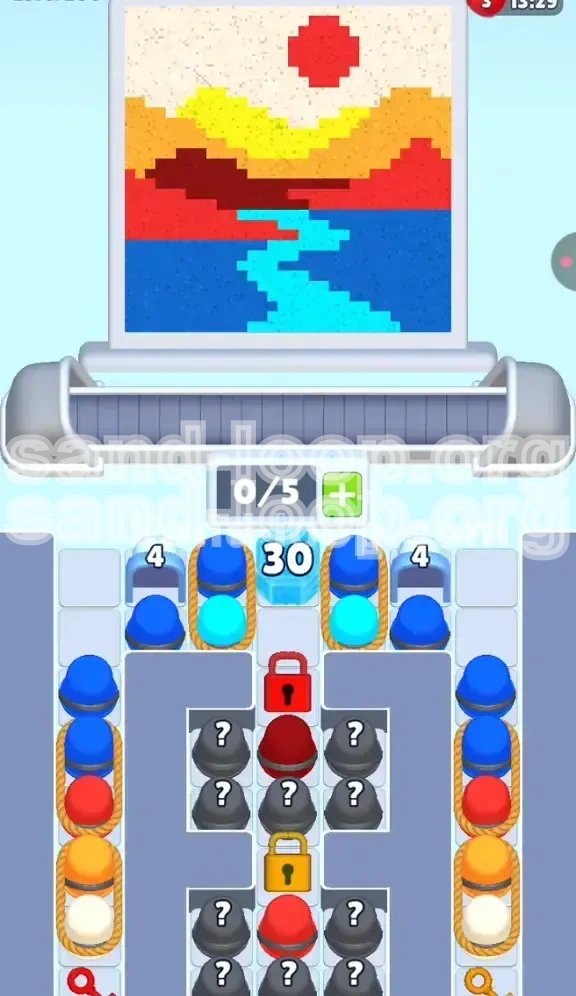 Sand Loop Level 200 screenshot 1