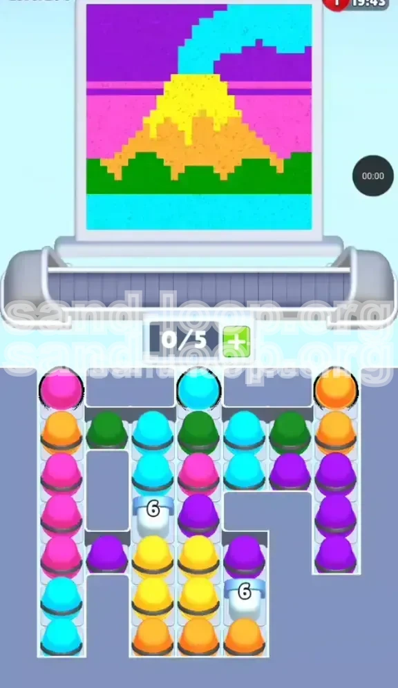 Sand Loop Level 204 screenshot 1