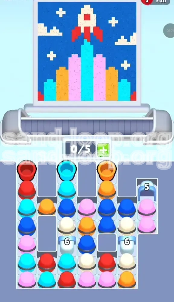 Sand Loop Level 205 screenshot 1