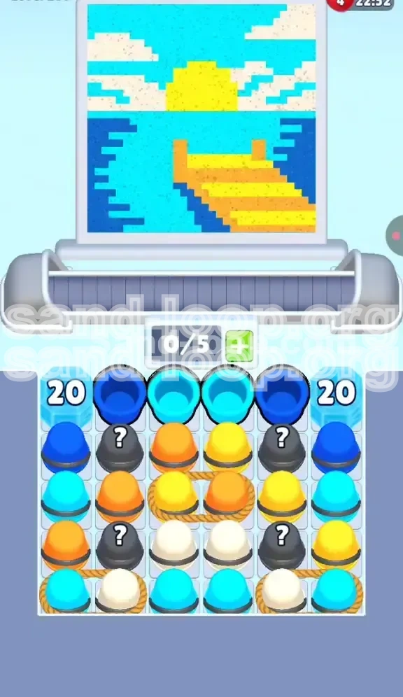Sand Loop Level 214 screenshot 1