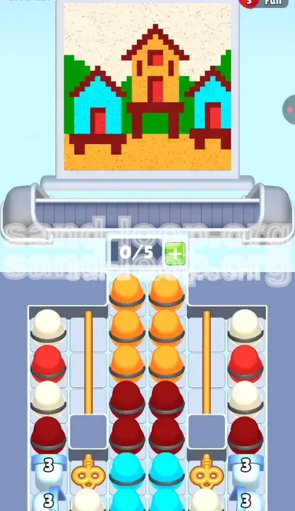 Sand Loop Level 221 screenshot 1