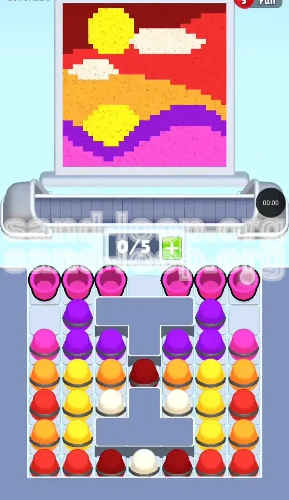 Sand Loop Level 224 screenshot 1