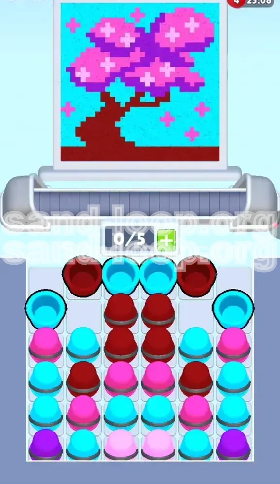 Sand Loop Level 232 screenshot 1