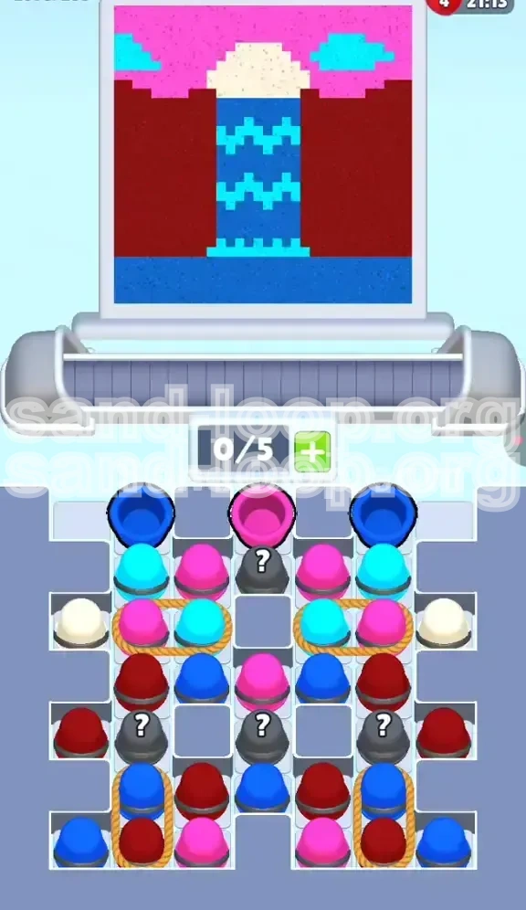 Sand Loop Level 235 screenshot 1