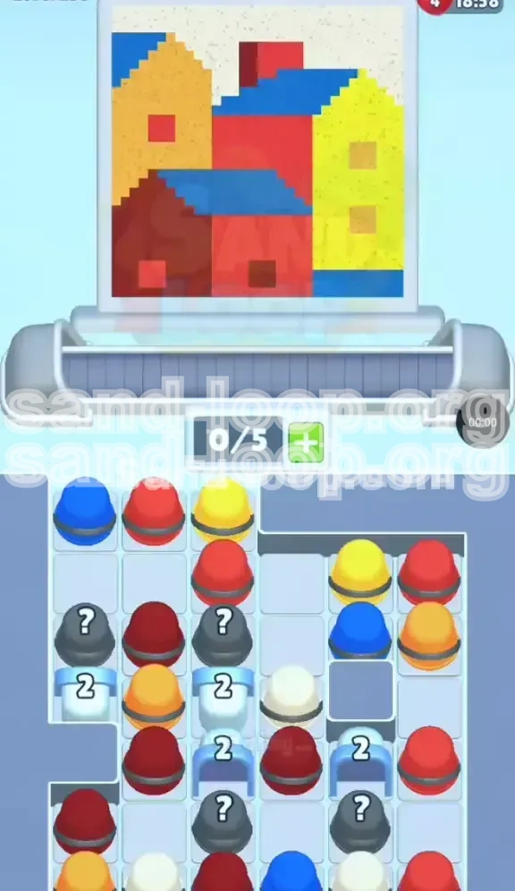 Sand Loop Level 236 screenshot 1