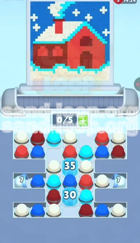 Sand Loop Level 238 screenshot 1