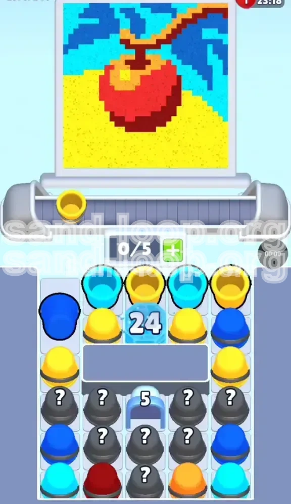 Sand Loop Level 240 screenshot 1