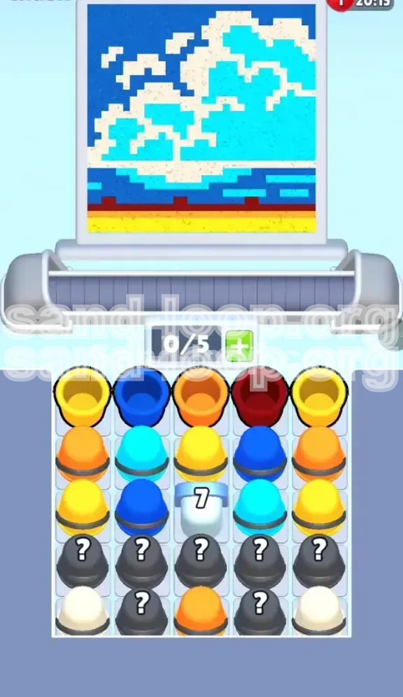 Sand Loop Level 241 screenshot 1