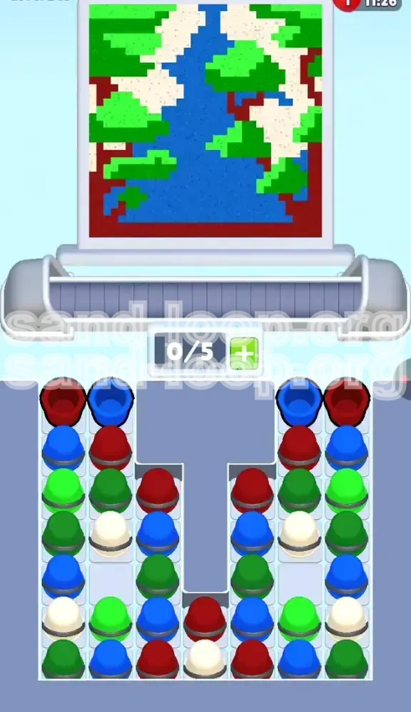 Sand Loop Level 245 screenshot 1