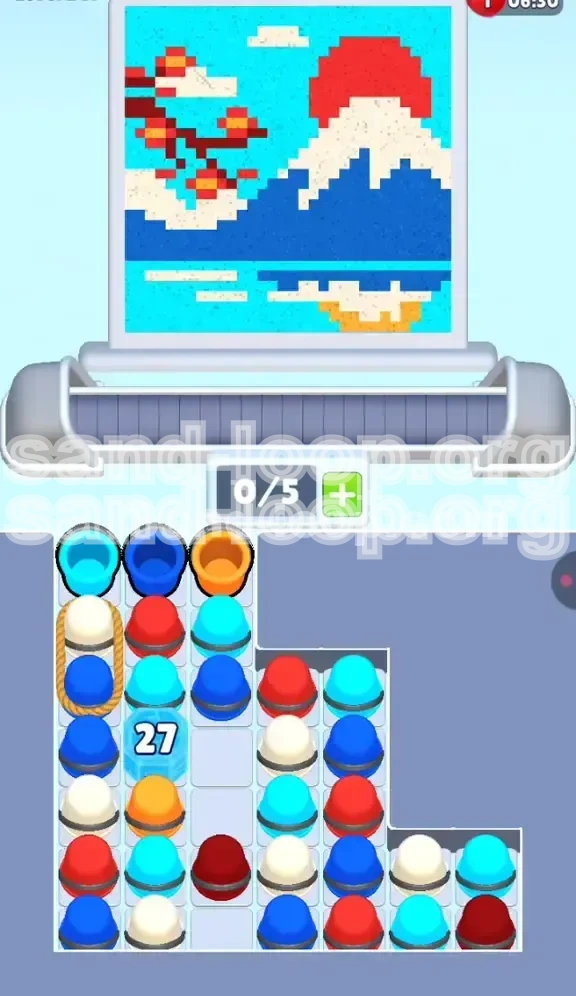 Sand Loop Level 247 screenshot 1