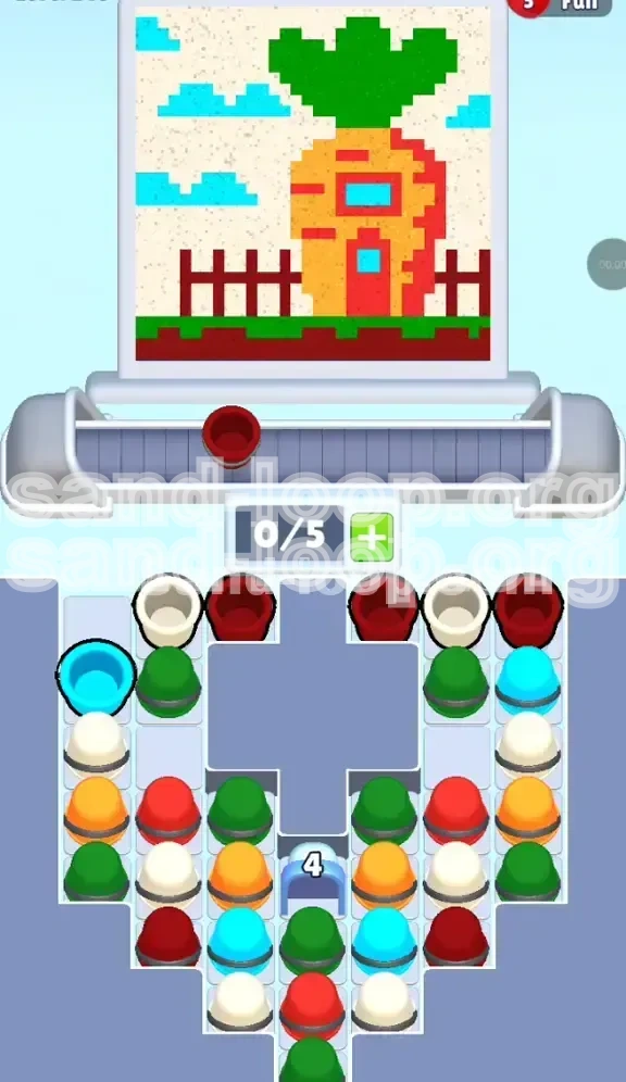 Sand Loop Level 248 screenshot 1