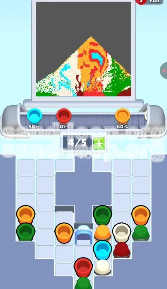 Sand Loop Level 248 screenshot 3