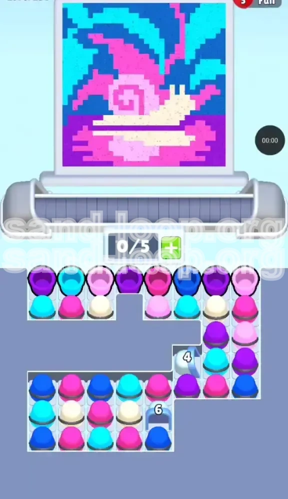 Sand Loop Level 250 screenshot 1