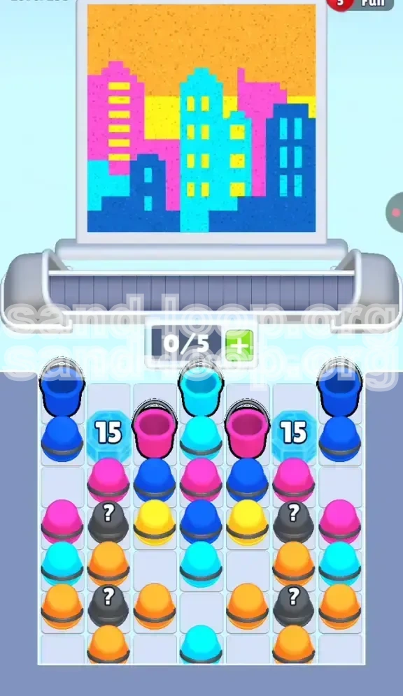 Sand Loop Level 253 screenshot 1