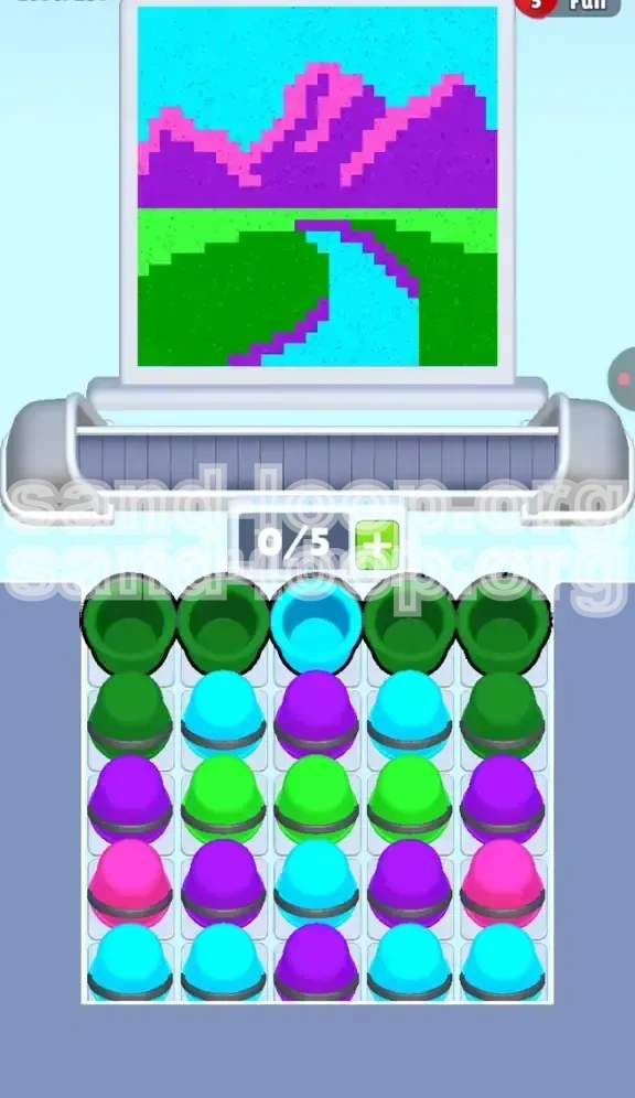 Sand Loop Level 257 screenshot 1