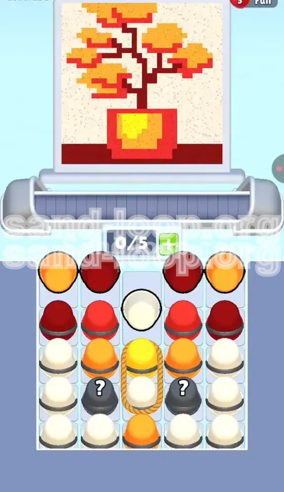 Sand Loop Level 258 screenshot 1