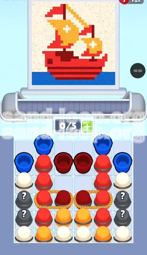 Sand Loop Level 264 screenshot 1