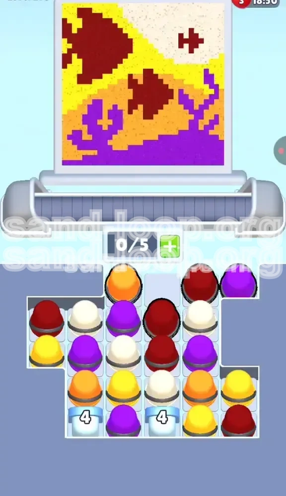 Sand Loop Level 278 screenshot 1