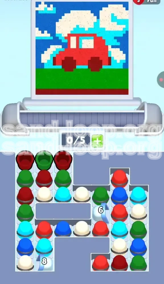 Sand Loop Level 285 screenshot 1