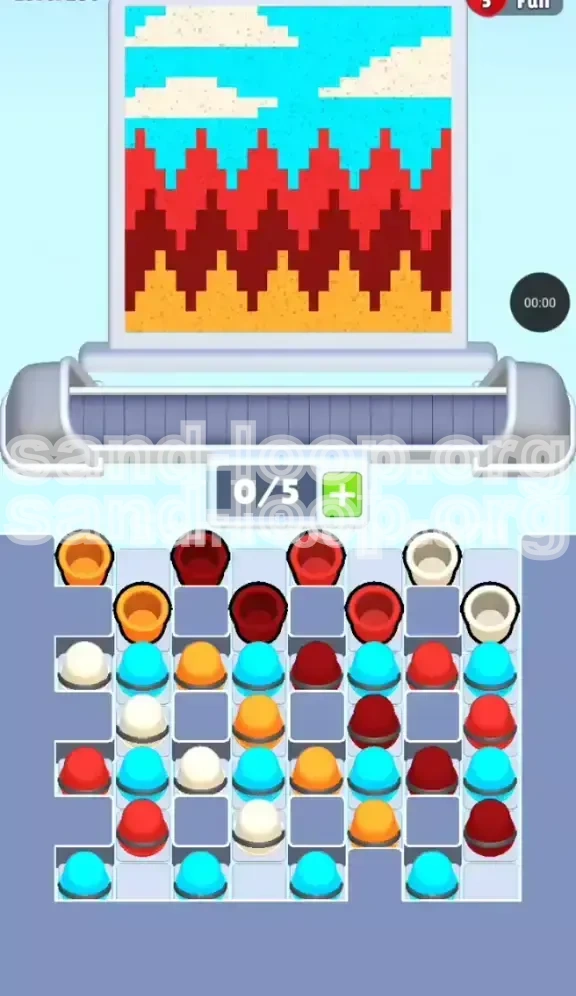 Sand Loop Level 286 screenshot 1