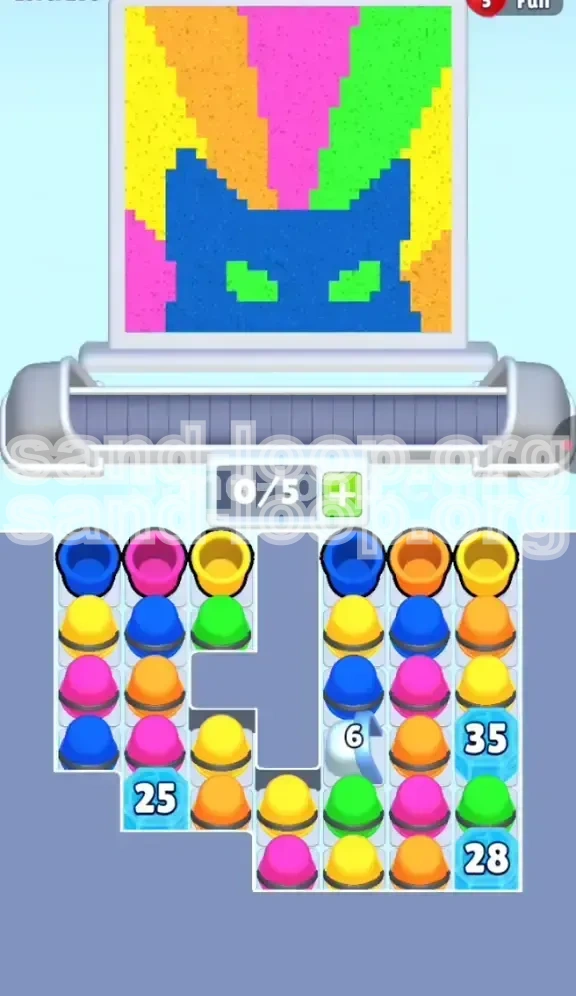 Sand Loop Level 288 screenshot 1