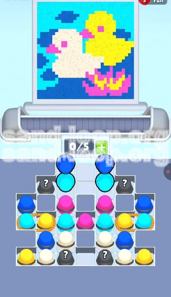 Sand Loop Level 295 screenshot 1